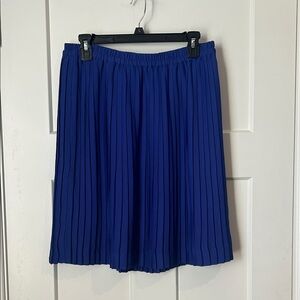 Banana Republic Royal Blue A-Line Skirt